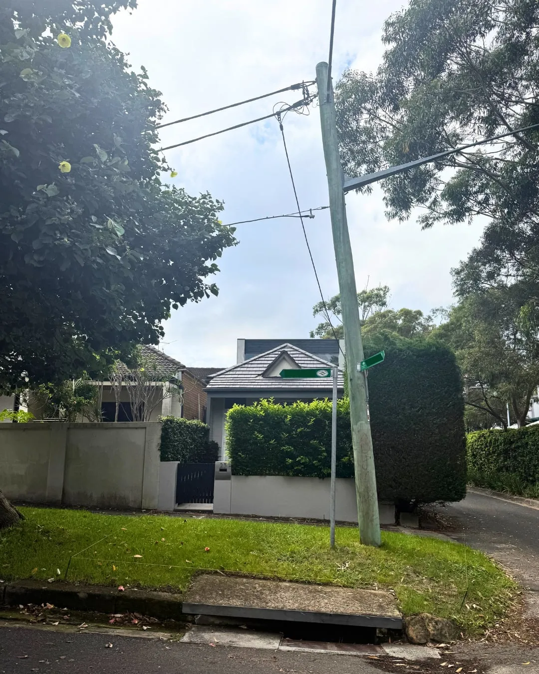 Street frontage of the heritage home in Randwick, before renovation